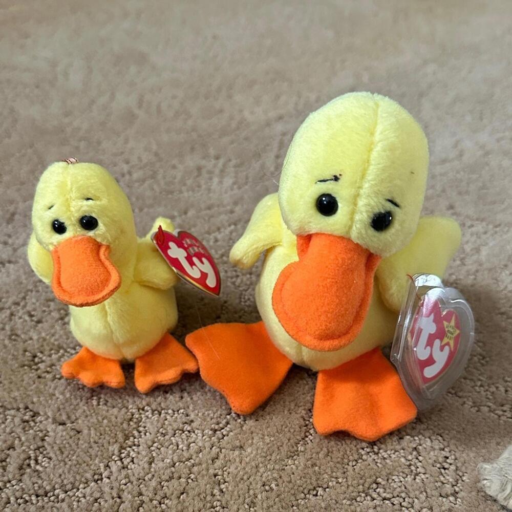 Ty Original & Jingle Beanies “Quackers the duck”